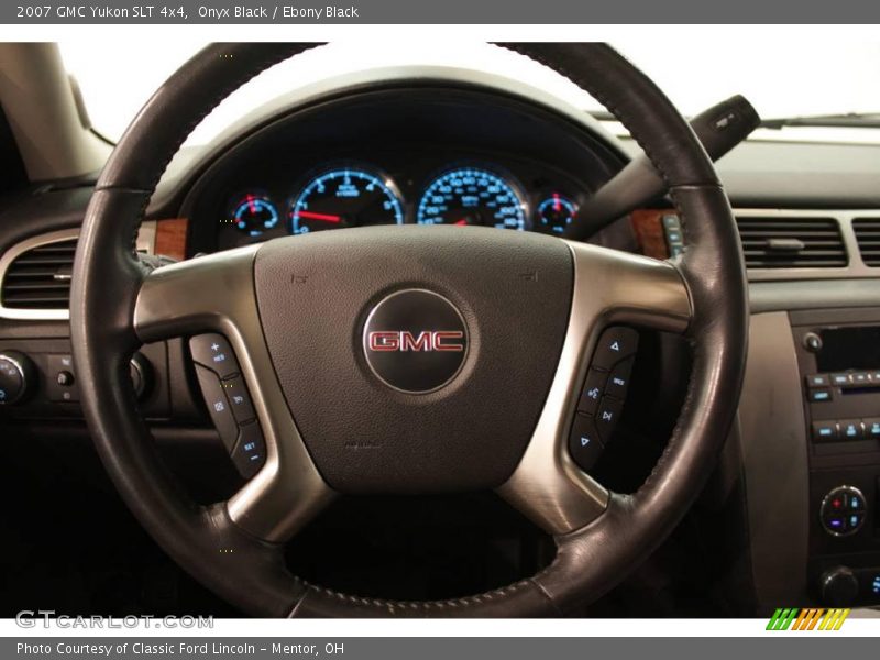 Onyx Black / Ebony Black 2007 GMC Yukon SLT 4x4