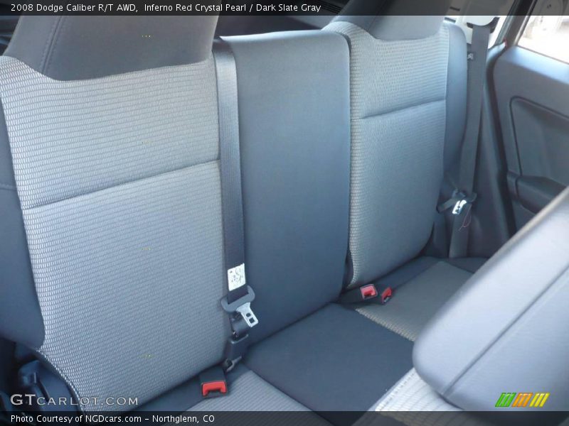 Inferno Red Crystal Pearl / Dark Slate Gray 2008 Dodge Caliber R/T AWD
