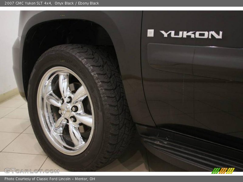 Onyx Black / Ebony Black 2007 GMC Yukon SLT 4x4
