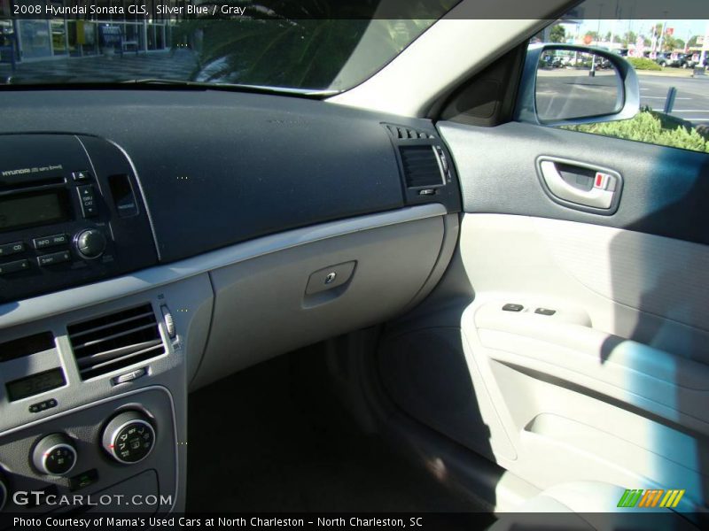 Silver Blue / Gray 2008 Hyundai Sonata GLS