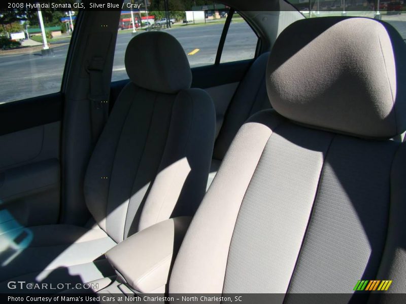 Silver Blue / Gray 2008 Hyundai Sonata GLS