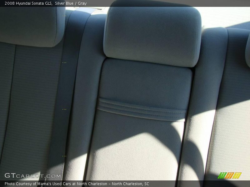 Silver Blue / Gray 2008 Hyundai Sonata GLS