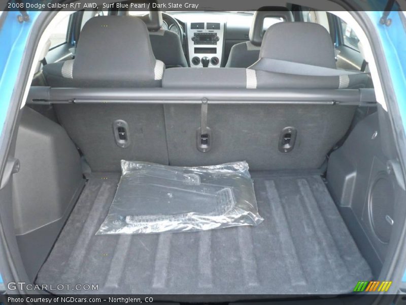 Surf Blue Pearl / Dark Slate Gray 2008 Dodge Caliber R/T AWD