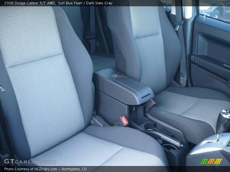 Surf Blue Pearl / Dark Slate Gray 2008 Dodge Caliber R/T AWD
