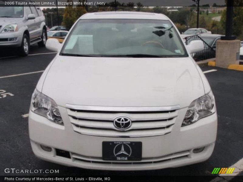 Blizzard White Pearl / Ivory 2006 Toyota Avalon Limited