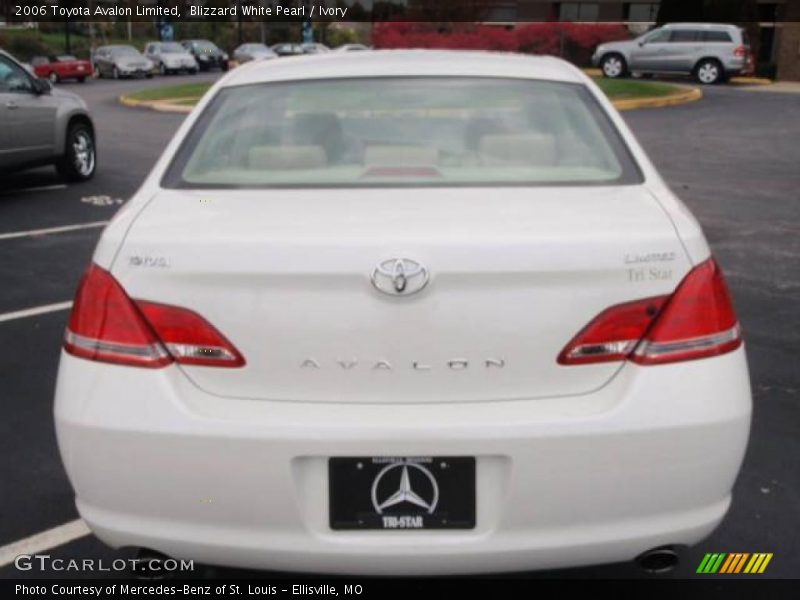 Blizzard White Pearl / Ivory 2006 Toyota Avalon Limited