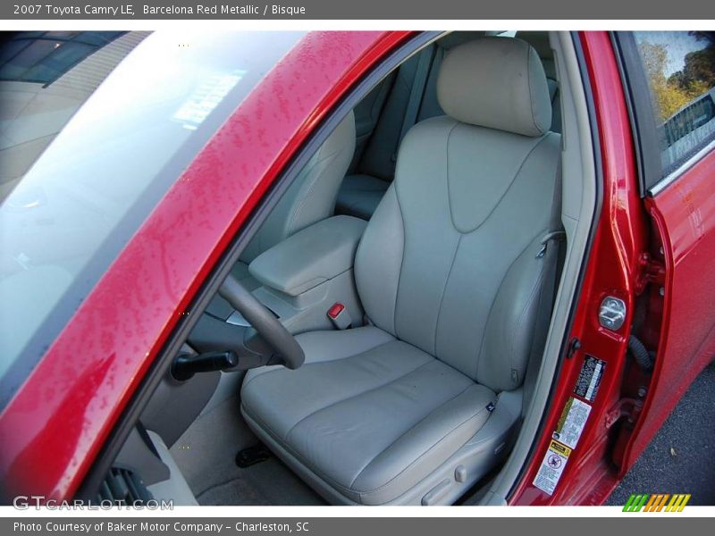 Barcelona Red Metallic / Bisque 2007 Toyota Camry LE