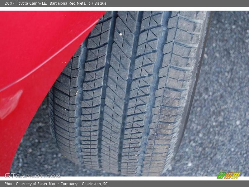 Barcelona Red Metallic / Bisque 2007 Toyota Camry LE