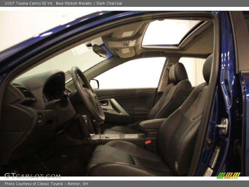 Blue Ribbon Metallic / Dark Charcoal 2007 Toyota Camry SE V6