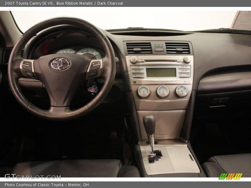 Blue Ribbon Metallic / Dark Charcoal 2007 Toyota Camry SE V6