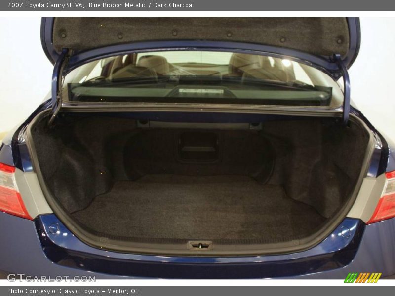 Blue Ribbon Metallic / Dark Charcoal 2007 Toyota Camry SE V6
