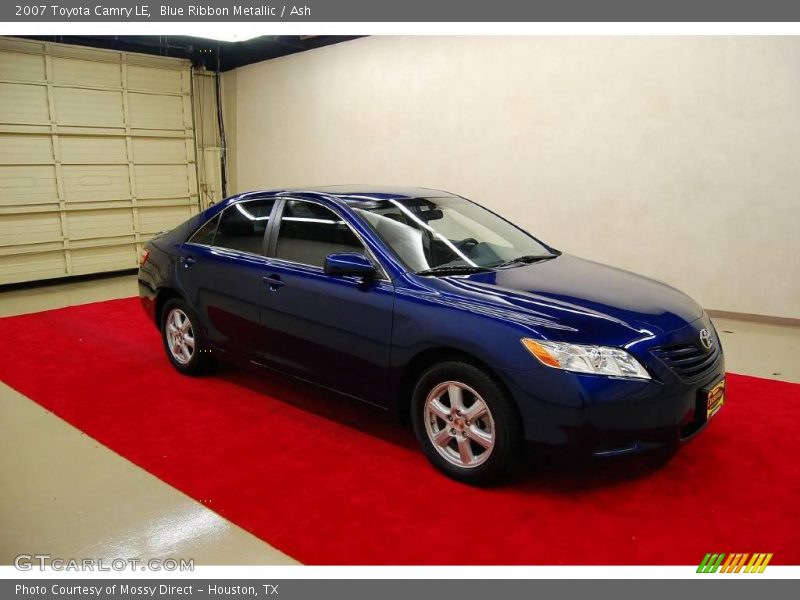 Blue Ribbon Metallic / Ash 2007 Toyota Camry LE