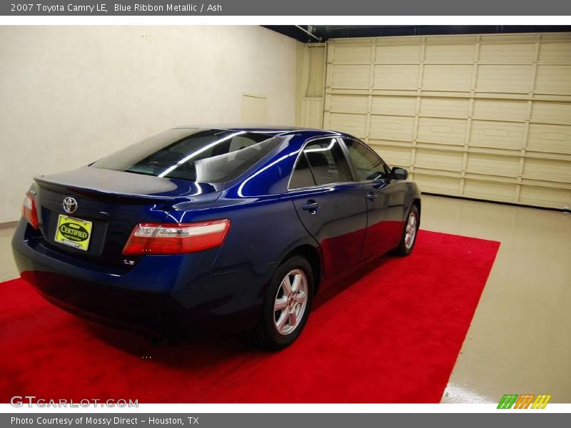 Blue Ribbon Metallic / Ash 2007 Toyota Camry LE