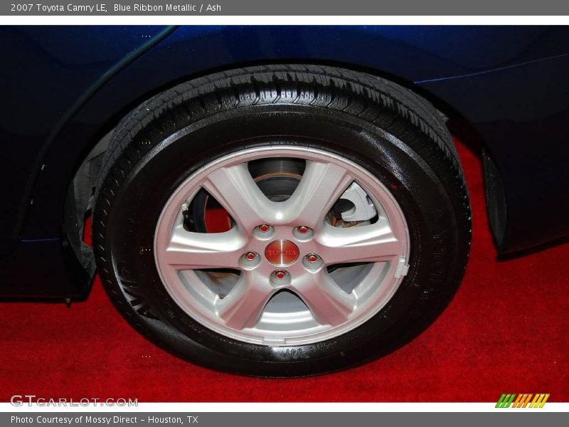 Blue Ribbon Metallic / Ash 2007 Toyota Camry LE
