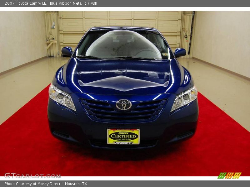 Blue Ribbon Metallic / Ash 2007 Toyota Camry LE