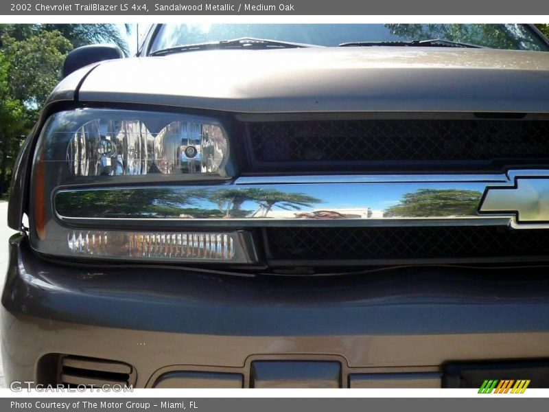 Sandalwood Metallic / Medium Oak 2002 Chevrolet TrailBlazer LS 4x4