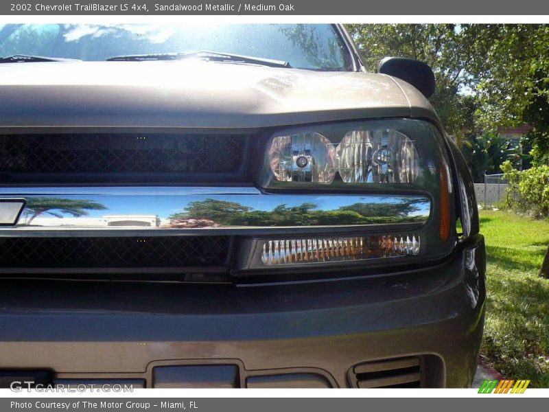 Sandalwood Metallic / Medium Oak 2002 Chevrolet TrailBlazer LS 4x4