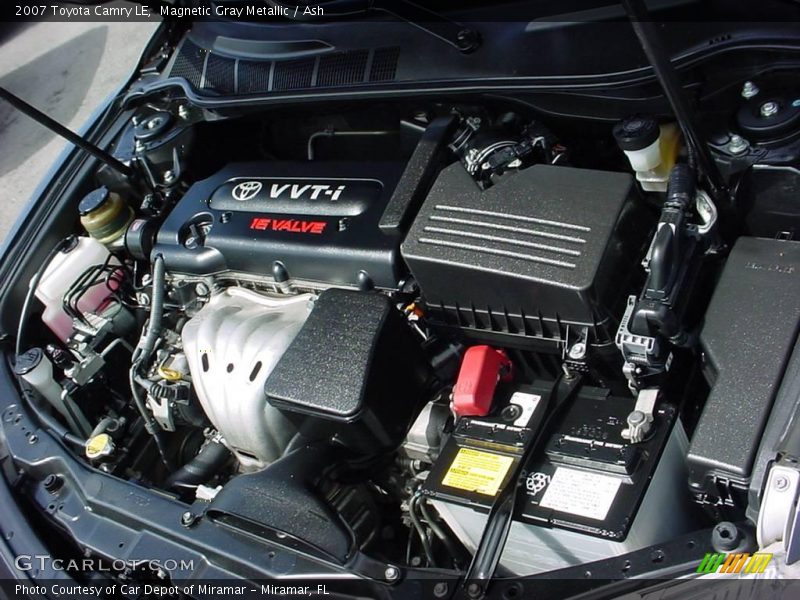 Magnetic Gray Metallic / Ash 2007 Toyota Camry LE