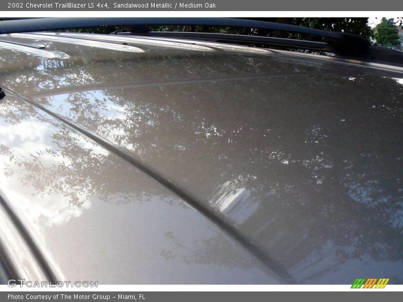 Sandalwood Metallic / Medium Oak 2002 Chevrolet TrailBlazer LS 4x4