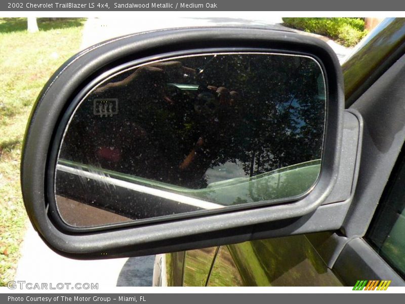 Sandalwood Metallic / Medium Oak 2002 Chevrolet TrailBlazer LS 4x4