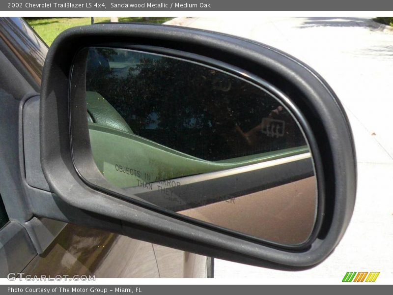 Sandalwood Metallic / Medium Oak 2002 Chevrolet TrailBlazer LS 4x4