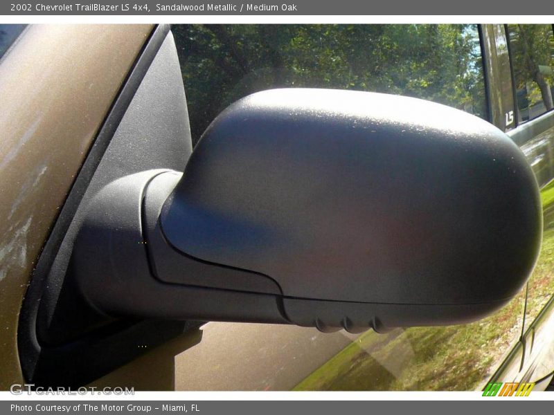 Sandalwood Metallic / Medium Oak 2002 Chevrolet TrailBlazer LS 4x4