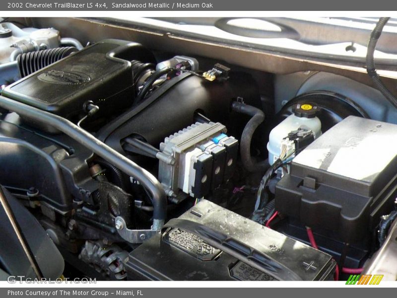 Sandalwood Metallic / Medium Oak 2002 Chevrolet TrailBlazer LS 4x4