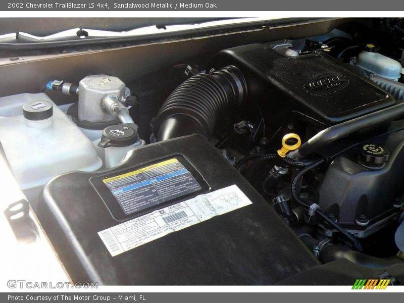 Sandalwood Metallic / Medium Oak 2002 Chevrolet TrailBlazer LS 4x4