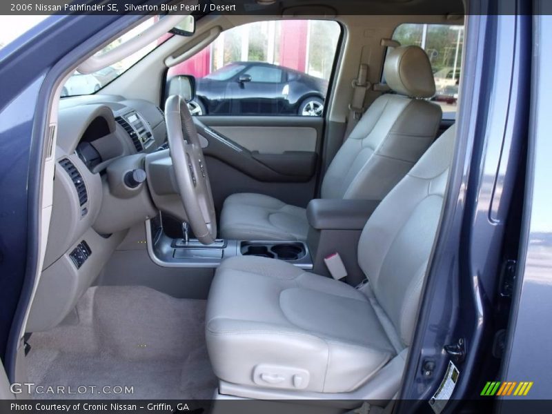 Silverton Blue Pearl / Desert 2006 Nissan Pathfinder SE