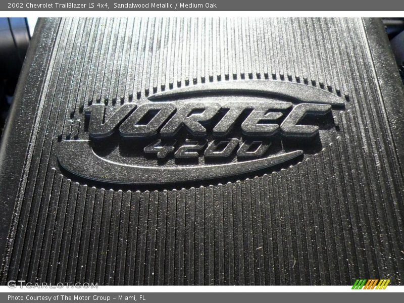 Sandalwood Metallic / Medium Oak 2002 Chevrolet TrailBlazer LS 4x4
