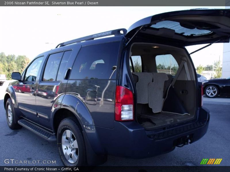 Silverton Blue Pearl / Desert 2006 Nissan Pathfinder SE