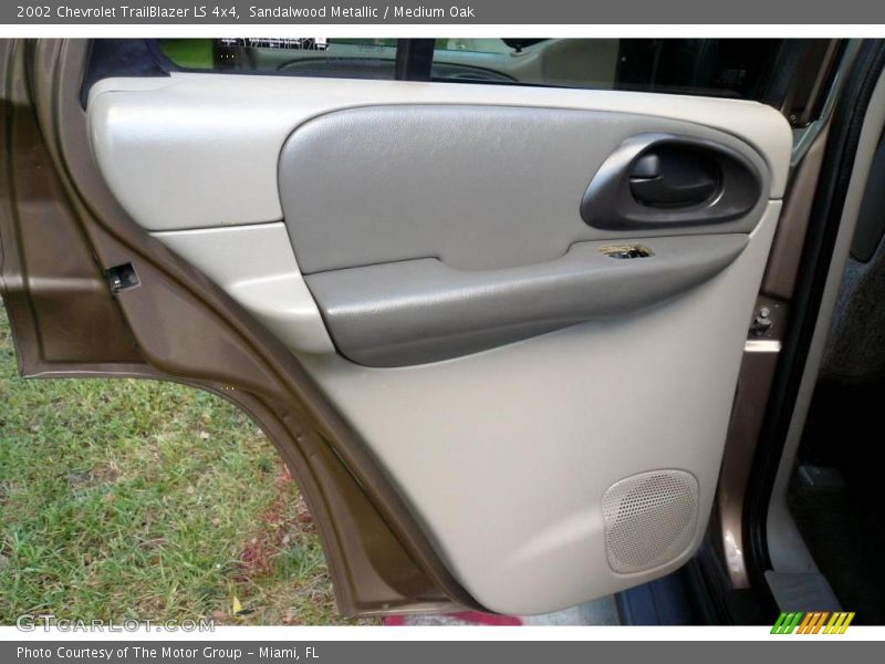 Sandalwood Metallic / Medium Oak 2002 Chevrolet TrailBlazer LS 4x4
