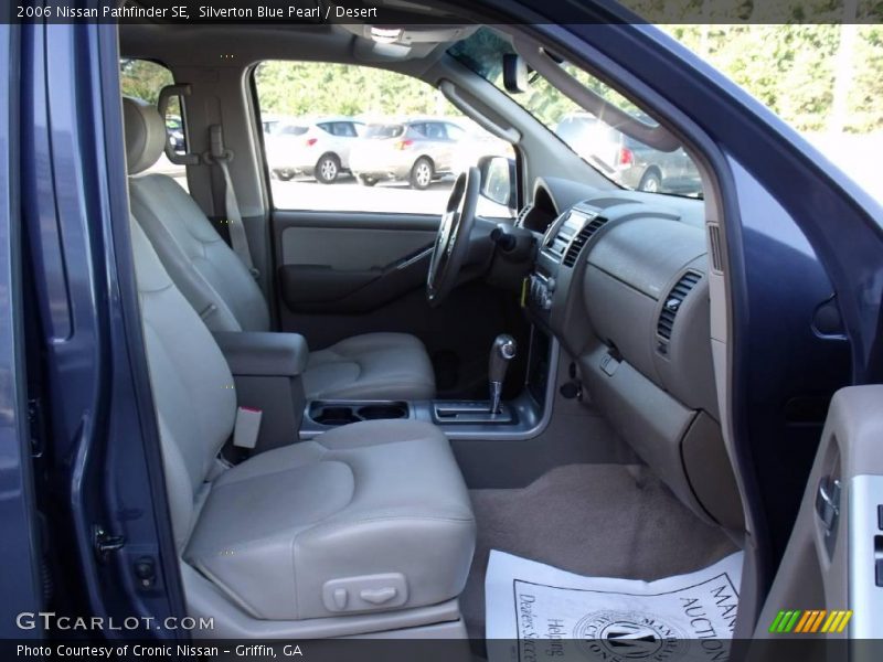 Silverton Blue Pearl / Desert 2006 Nissan Pathfinder SE