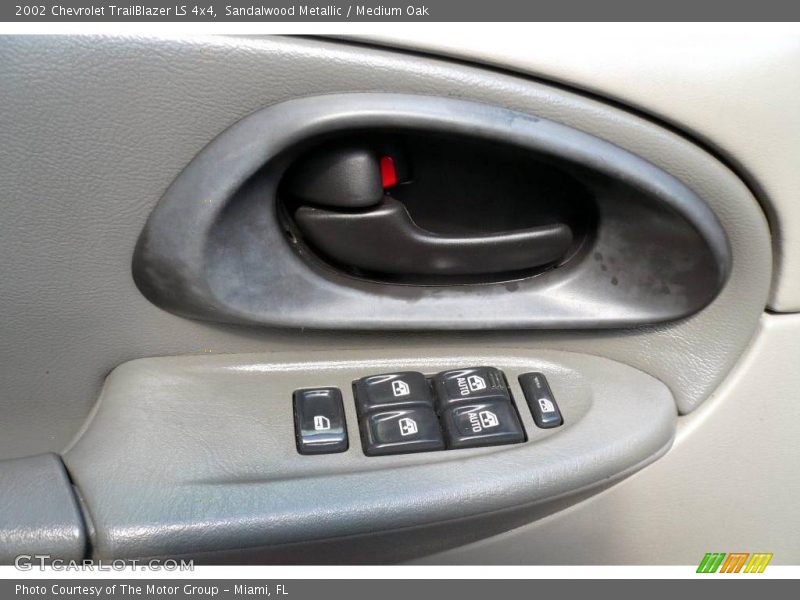 Sandalwood Metallic / Medium Oak 2002 Chevrolet TrailBlazer LS 4x4