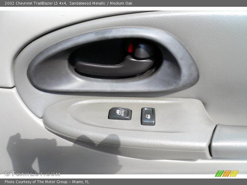 Sandalwood Metallic / Medium Oak 2002 Chevrolet TrailBlazer LS 4x4