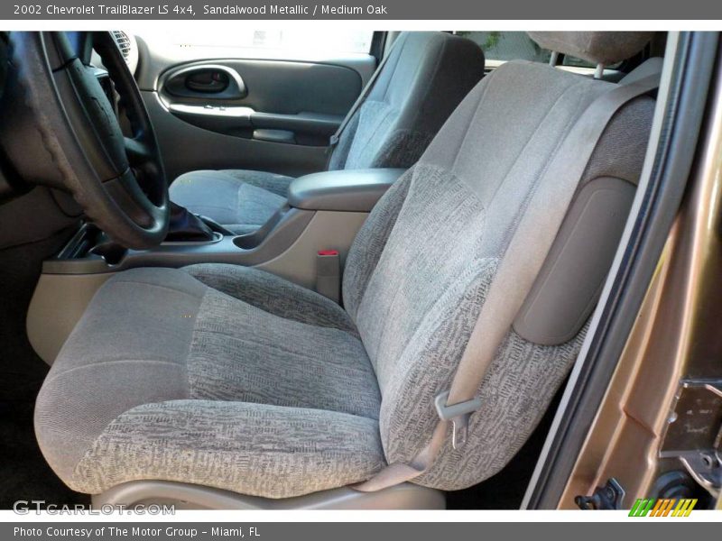 Sandalwood Metallic / Medium Oak 2002 Chevrolet TrailBlazer LS 4x4