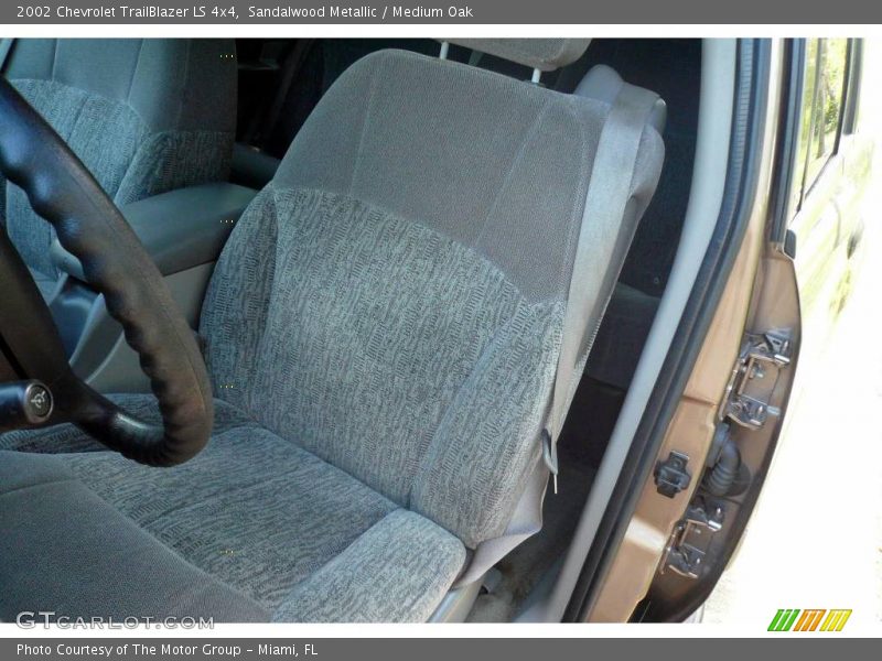 Sandalwood Metallic / Medium Oak 2002 Chevrolet TrailBlazer LS 4x4