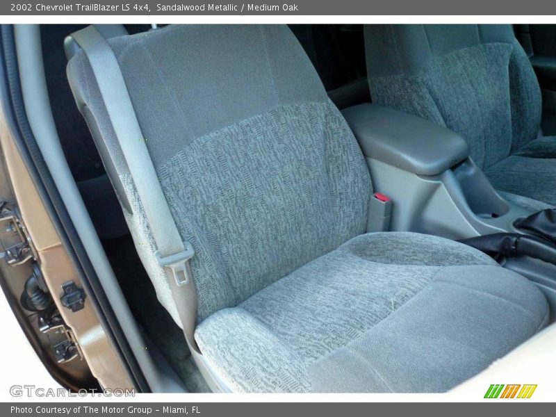 Sandalwood Metallic / Medium Oak 2002 Chevrolet TrailBlazer LS 4x4