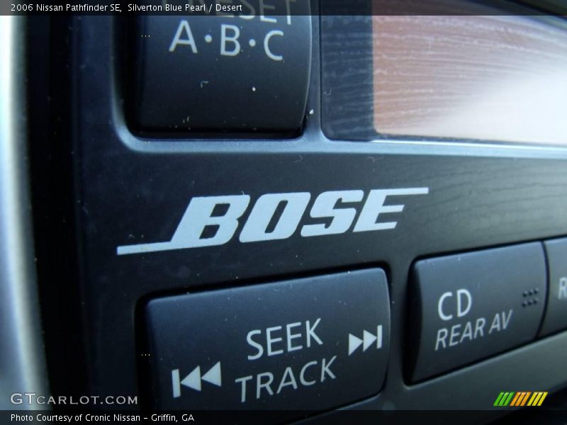 Silverton Blue Pearl / Desert 2006 Nissan Pathfinder SE