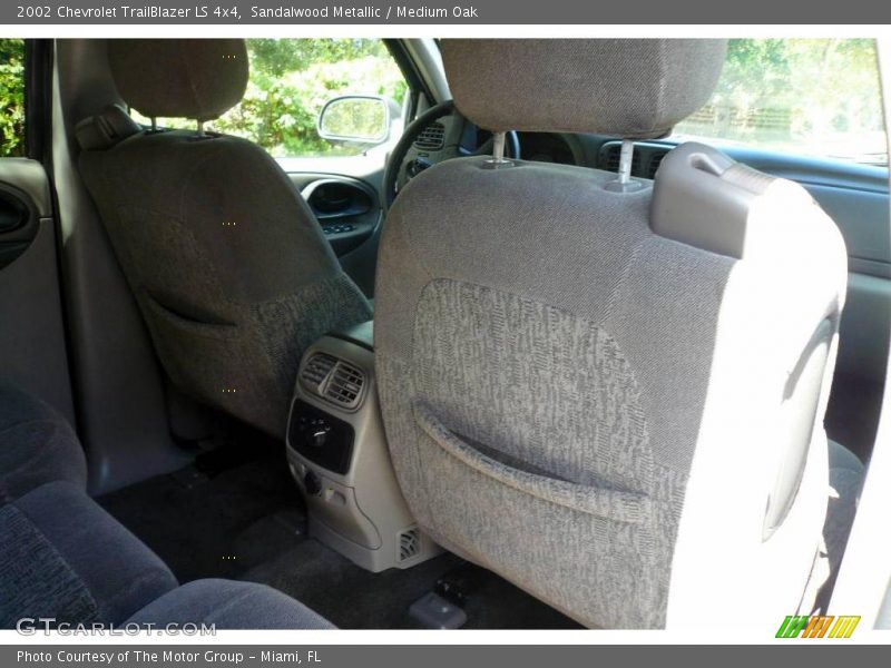 Sandalwood Metallic / Medium Oak 2002 Chevrolet TrailBlazer LS 4x4