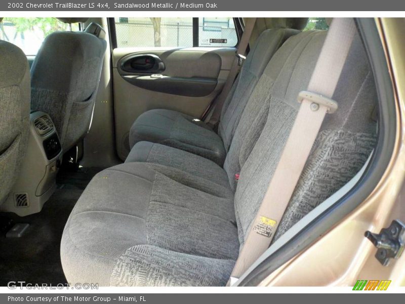 Sandalwood Metallic / Medium Oak 2002 Chevrolet TrailBlazer LS 4x4
