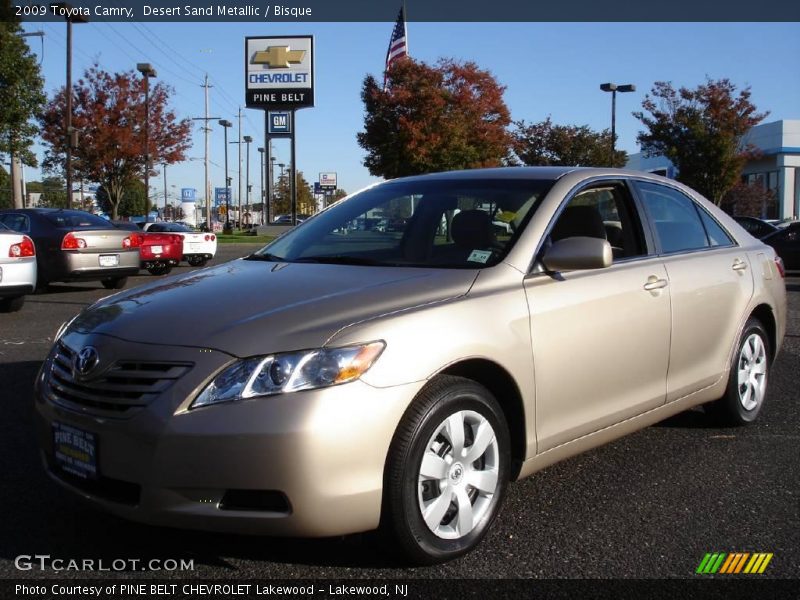 Desert Sand Metallic / Bisque 2009 Toyota Camry