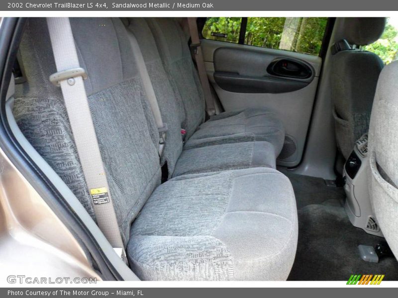 Sandalwood Metallic / Medium Oak 2002 Chevrolet TrailBlazer LS 4x4