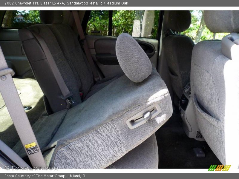 Sandalwood Metallic / Medium Oak 2002 Chevrolet TrailBlazer LS 4x4