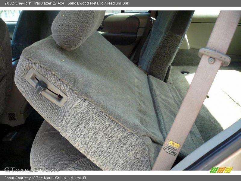 Sandalwood Metallic / Medium Oak 2002 Chevrolet TrailBlazer LS 4x4