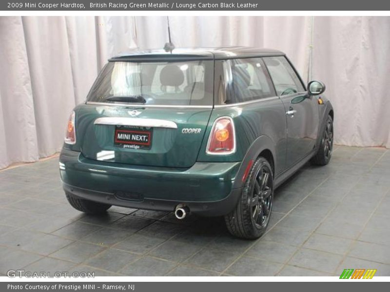 British Racing Green Metallic / Lounge Carbon Black Leather 2009 Mini Cooper Hardtop