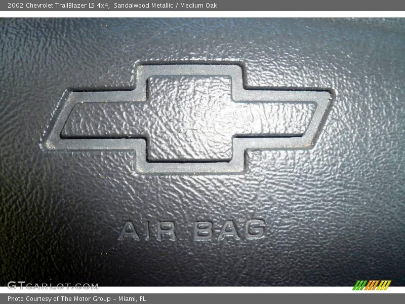 Sandalwood Metallic / Medium Oak 2002 Chevrolet TrailBlazer LS 4x4