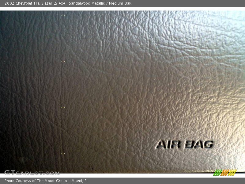 Sandalwood Metallic / Medium Oak 2002 Chevrolet TrailBlazer LS 4x4