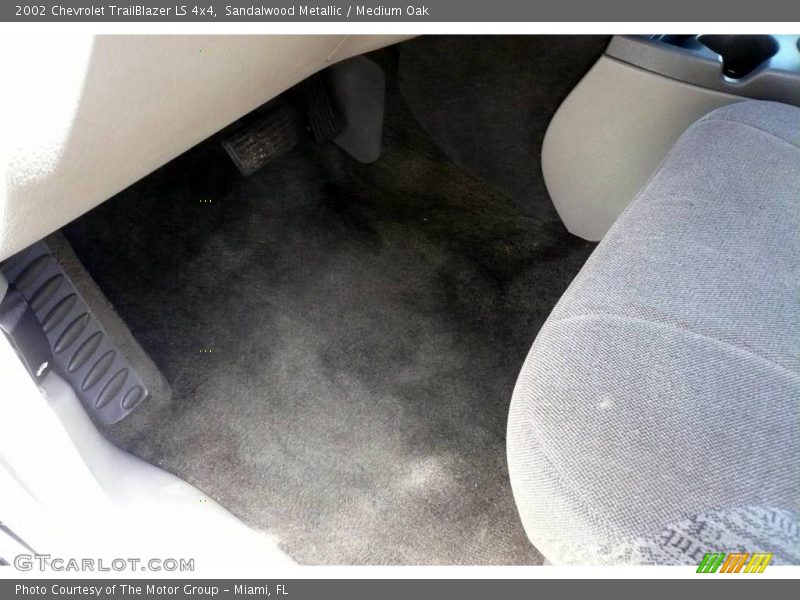 Sandalwood Metallic / Medium Oak 2002 Chevrolet TrailBlazer LS 4x4