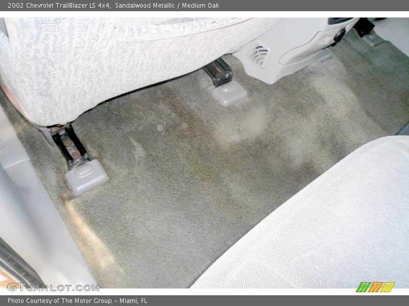 Sandalwood Metallic / Medium Oak 2002 Chevrolet TrailBlazer LS 4x4